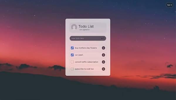 Todo App