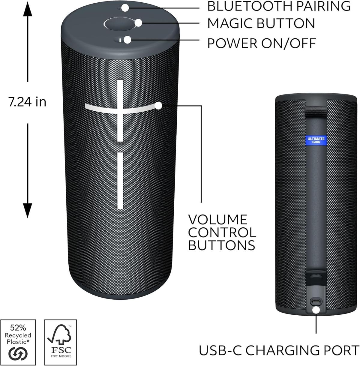 UE Boom Bluetooth Speaker
